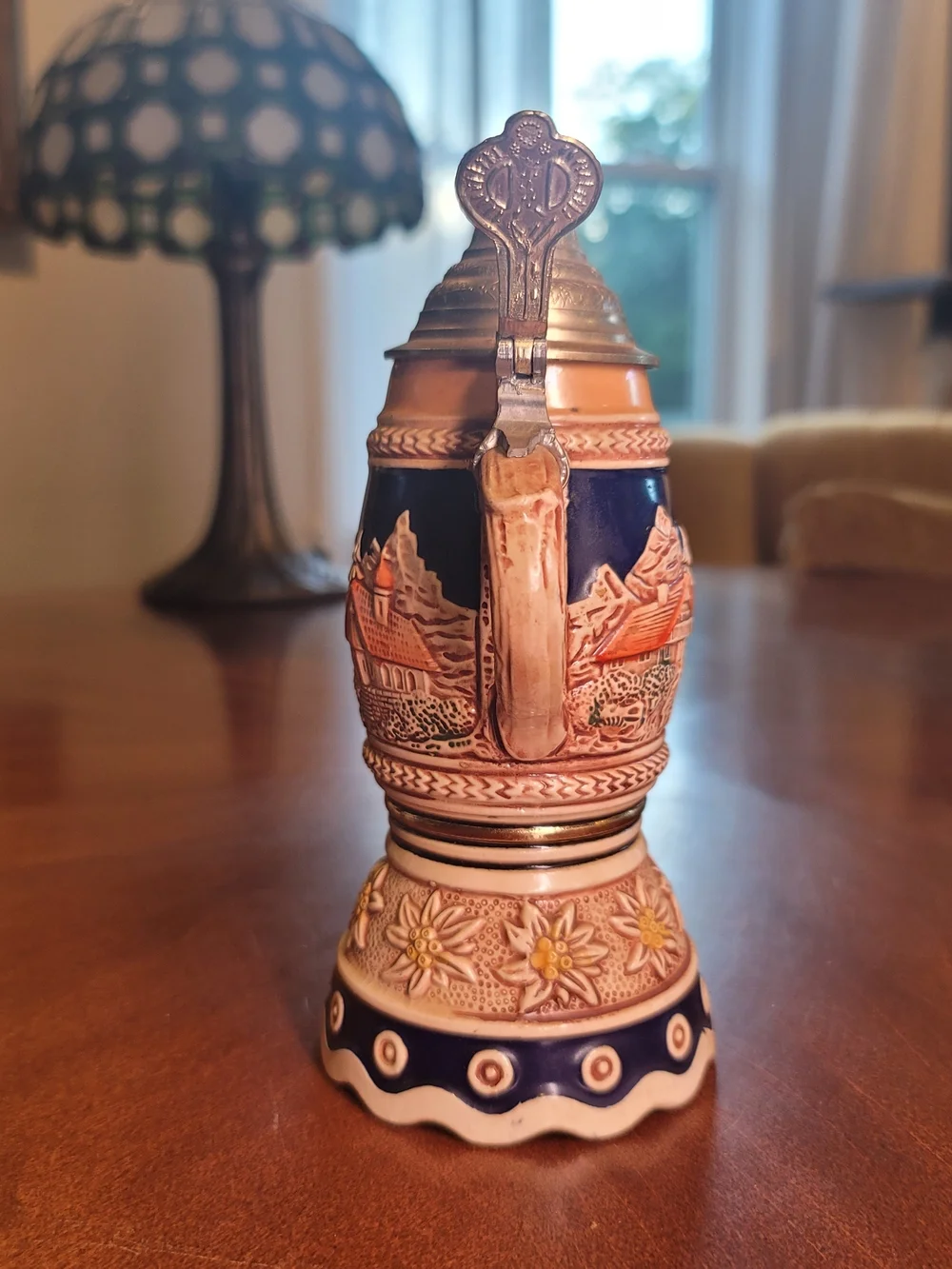 German‎ Decorative Beer Stein Music Box